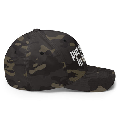 Put the Fries in Bag Embroidered Stretch Fit Baseball Hat