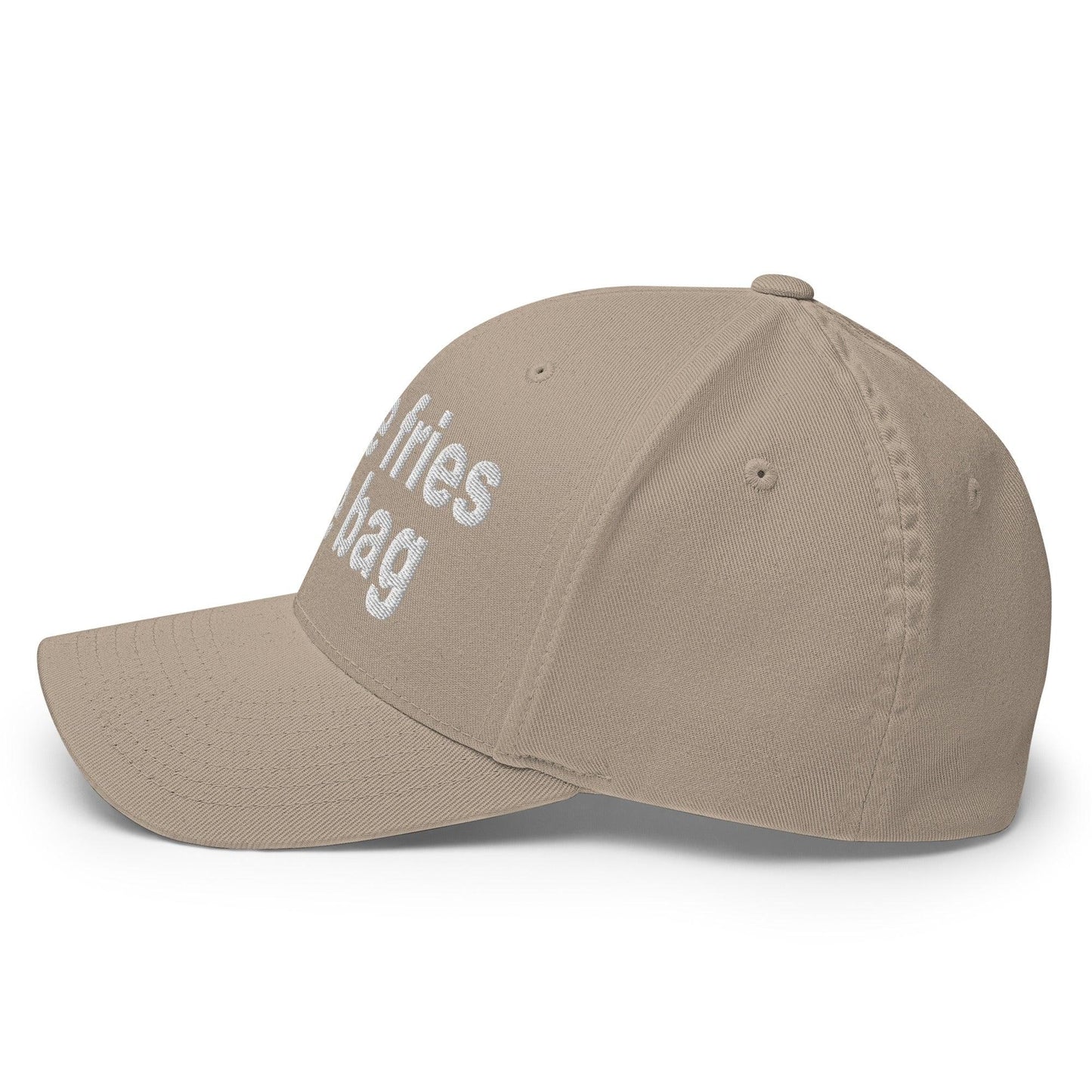 Put the Fries in Bag Embroidered Stretch Fit Baseball Hat