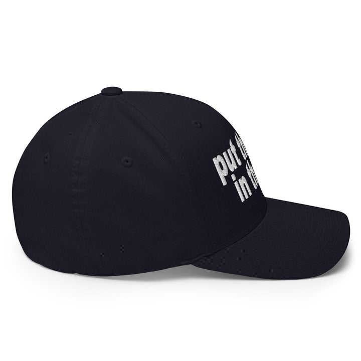 Put the Fries in the Bag Embroidered Stretch Fit Baseball Hat