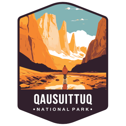 Qausuittuq National Park Sticker Large - sticker