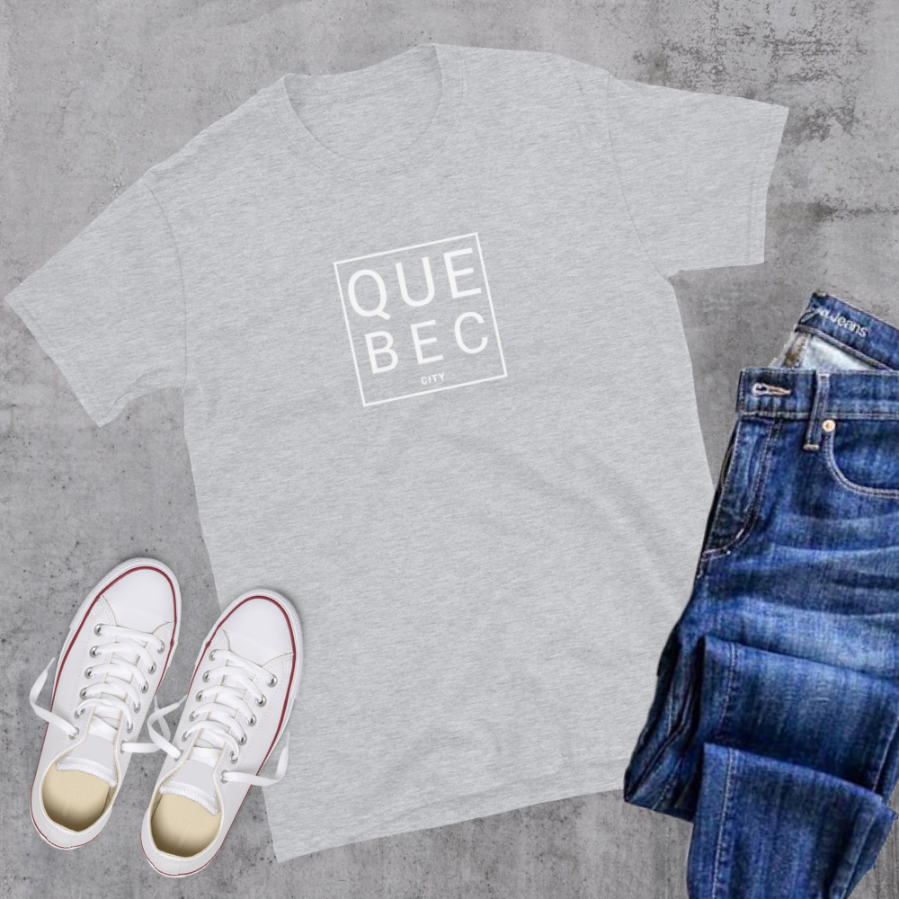 Quebec City Square Tee - Sport Grey / S