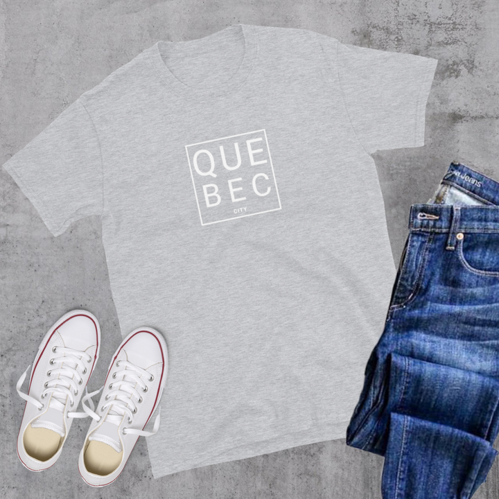 Quebec City Square Tee - Sport Grey / S