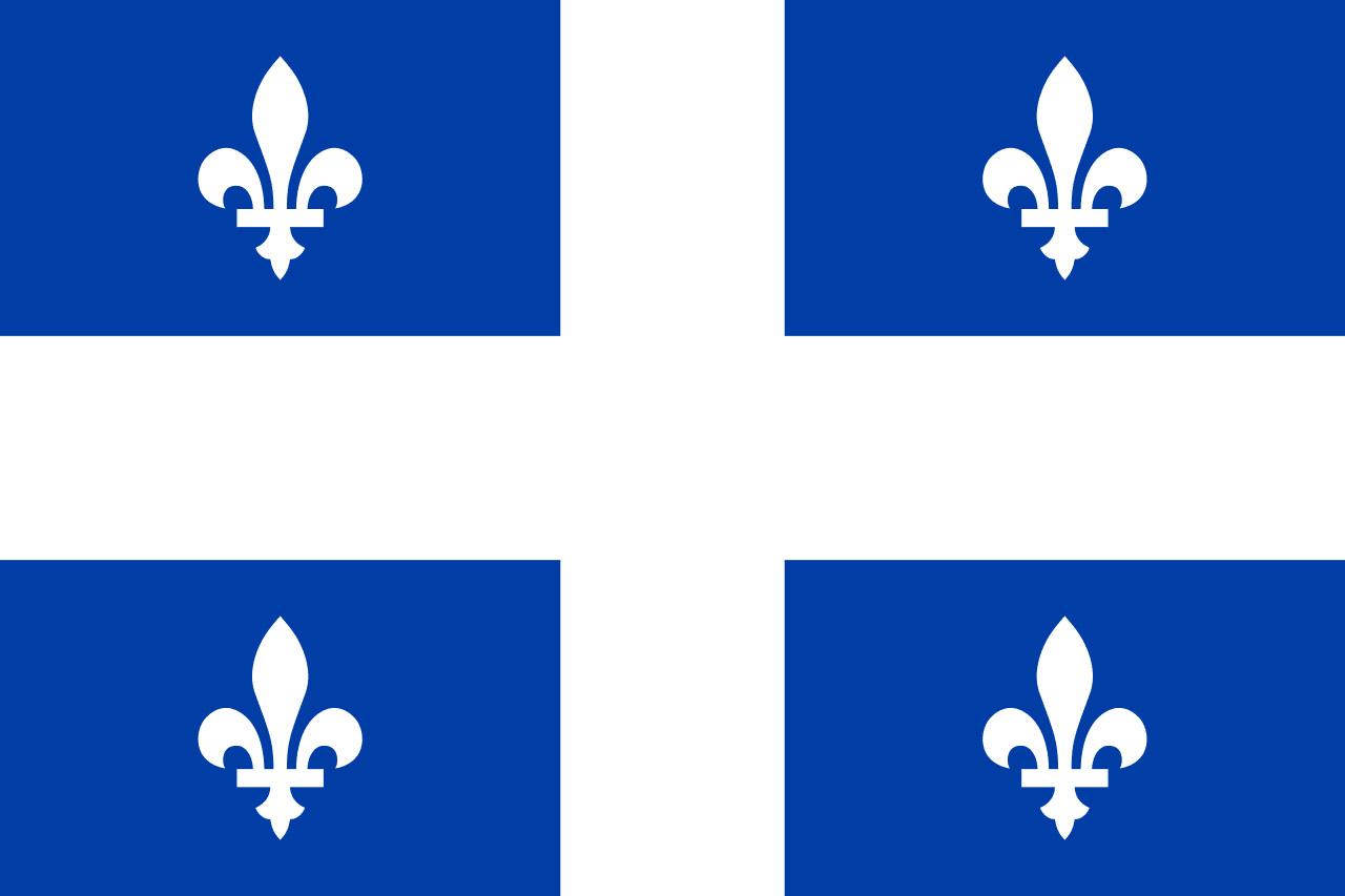 Quebec Flag 3x5 ft - Single Unit - Flag