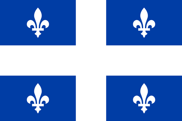 Quebec Flag 3x5 ft - Single Unit - Flag