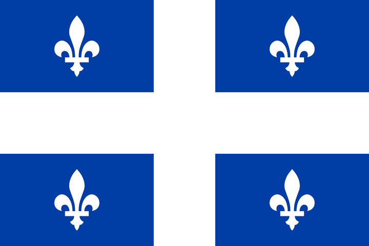 Quebec Flag 3x5 ft - Single Unit - Flag