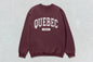 Maroon Quebec unisex heavy heavyweight crewneck sweatshirt with cart button for sale