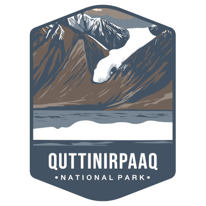 Quttinirpaaq National Park Sticker Large - sticker