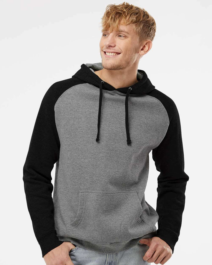 Raglan Hooded Sweatshirt IND40RP - Sweatshirts & Hoodies