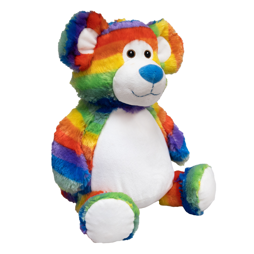 Rainbow Buddy Bear - Embroider Buddy®