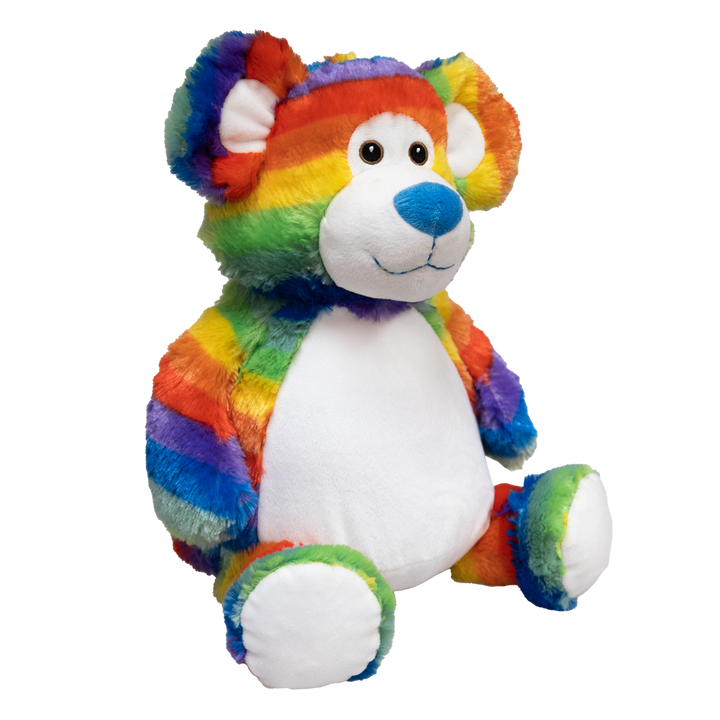 Rainbow Buddy Bear - Embroider Buddy®