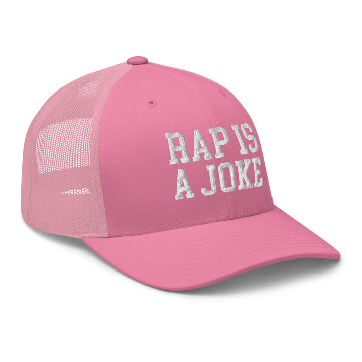 Rap is a Joke Retro Trucker Hat