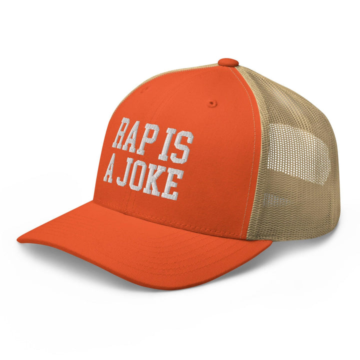 Rap is a Joke Retro Trucker Hat