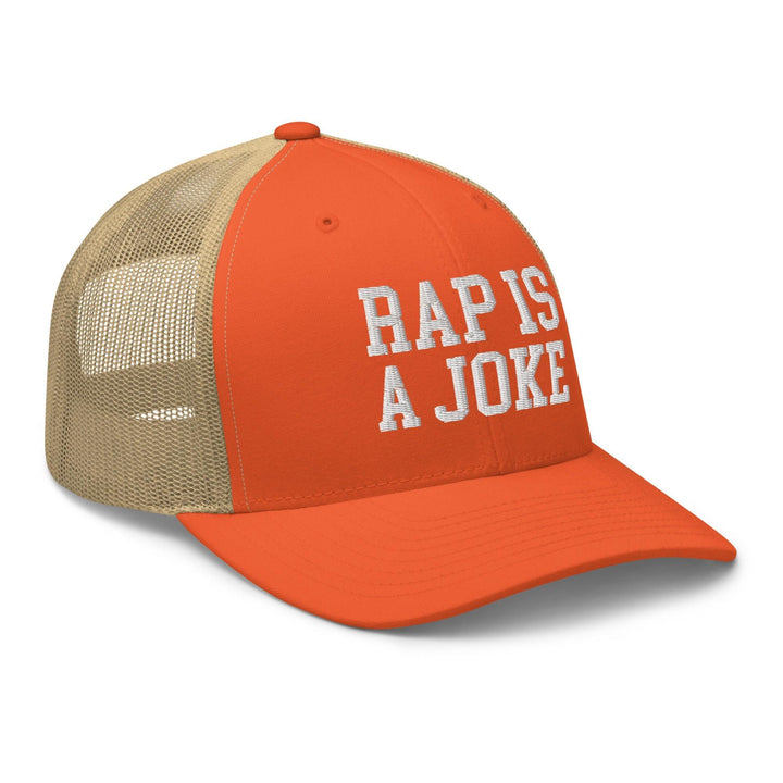 Rap is a Joke Retro Trucker Hat