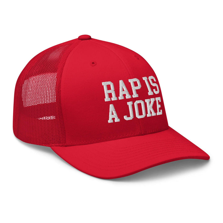 Rap is a Joke Retro Trucker Hat