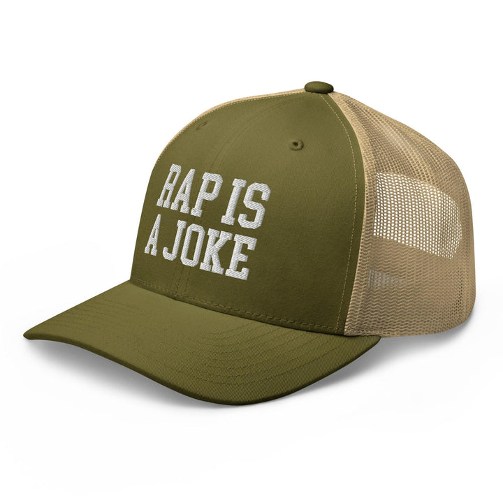 Rap is a Joke Retro Trucker Hat