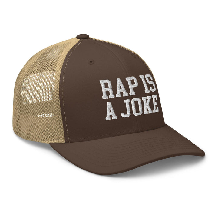 Rap is a Joke Retro Trucker Hat