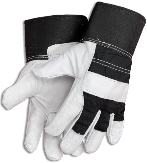 Red Work Gloves - R507 - Black / Blank / 12 Pairs - Gloves