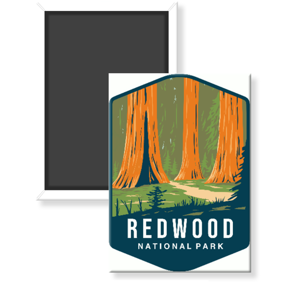 Redwood National Park Magnet - magnet