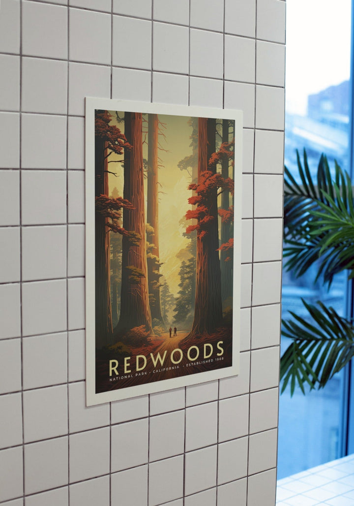 Redwood National Park Poster - poster