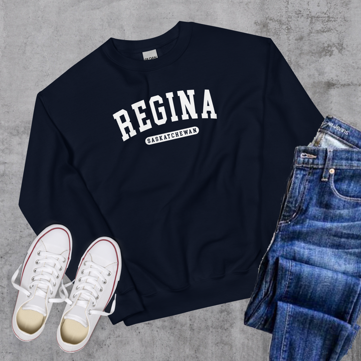 Regina College Crewneck - Navy / S