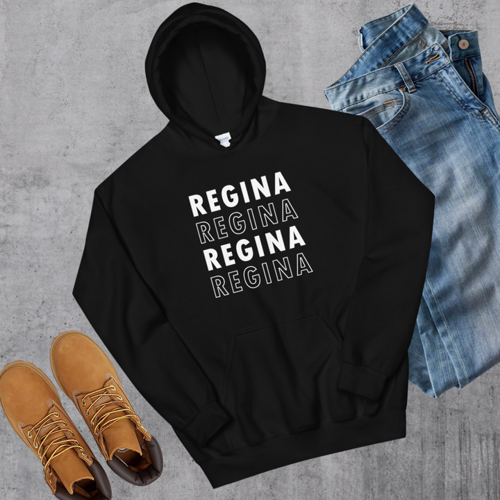 Regina x4 Hoodie - Black / S