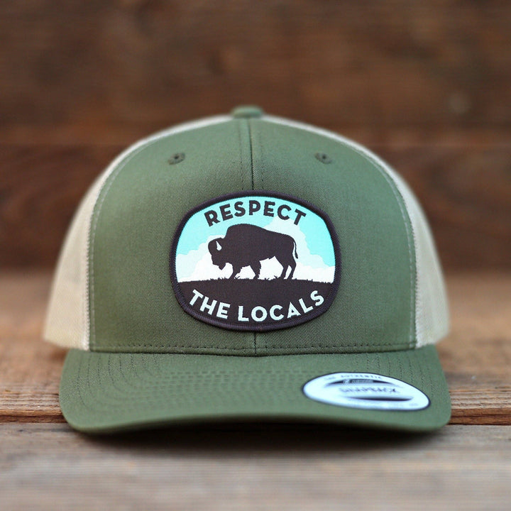 Respect The Locals Bison Hat - Hats