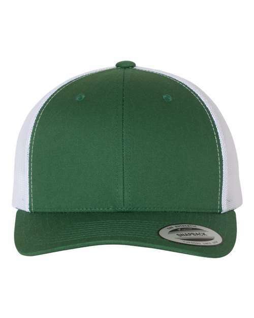 Retro trucker: custom apparel screen printing toronto style a100 - Evergreen/ White / Adjustable