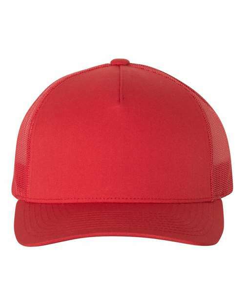 Retro trucker hat: custom apparel & live screen printing toronto available a101 - Red / Adjustable