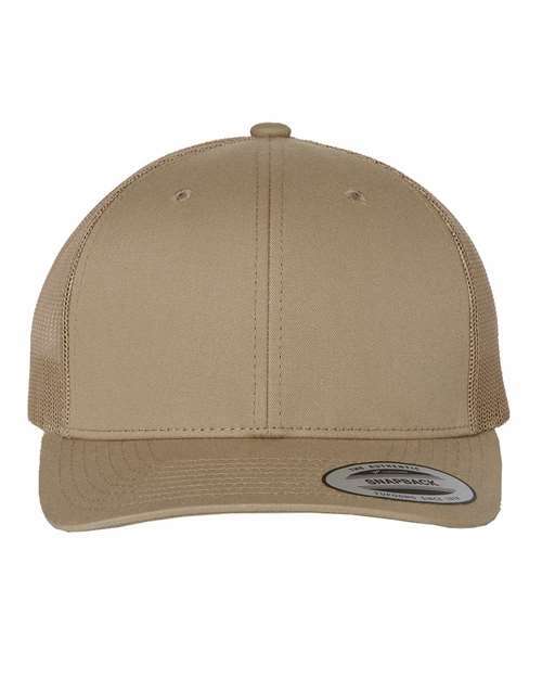 Retro trucker: custom apparel screen printing toronto style a100 - Khaki / Adjustable