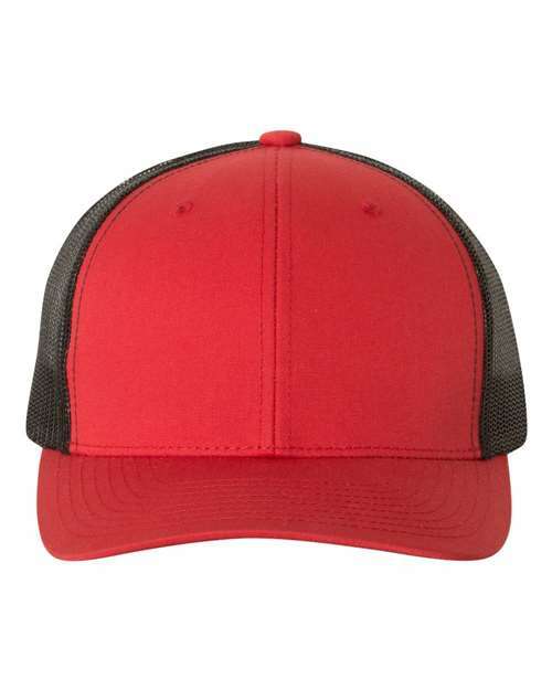 Retro trucker: custom apparel screen printing toronto style a100 - Red/ Black / Adjustable