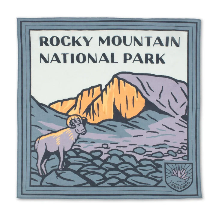 Rocky Mountain National Park Bandana - bandana