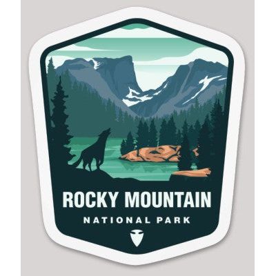 Rocky Mountain National Park Die Cut Sticker - sticker