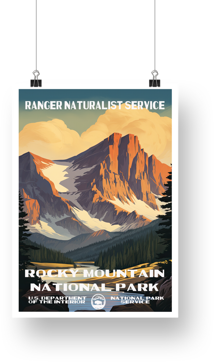 Rocky Mountain National Park Poster - poster