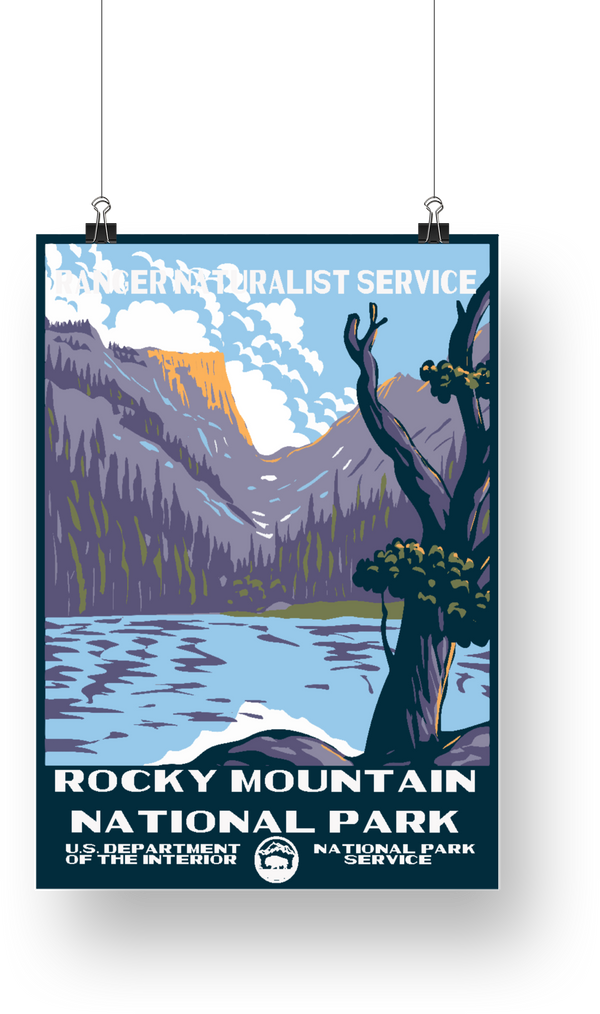 Rocky Mountain National Park Poster - poster