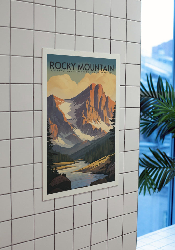 Rocky Mountain National Park Poster - poster