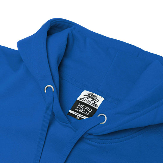 Royal blue hero-2020 hoodie: unleash your custom apparel potential! - Hoodie