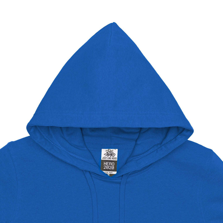 Royal blue hero-2020 hoodie: unleash your custom apparel potential! - Hoodie