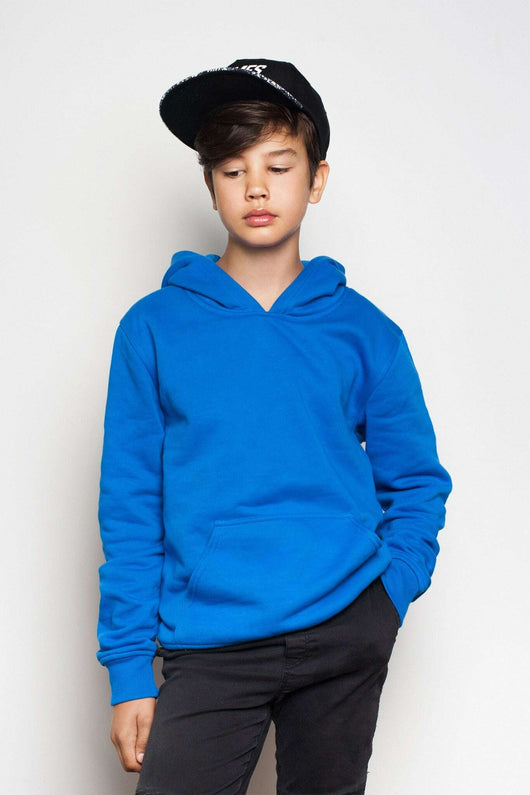 Royal blue hero-2020 youth hoodie: conquer custom apparel and screen printing - Hoodie
