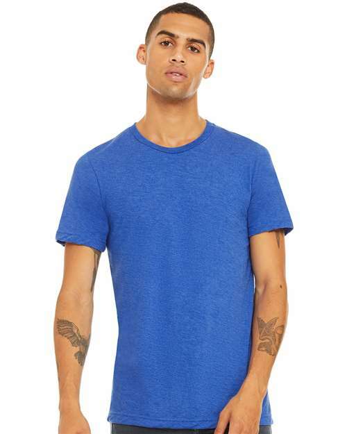 Royal triblend tee: toronto live screen printing custom apparel ready - True Royal Triblend / XS