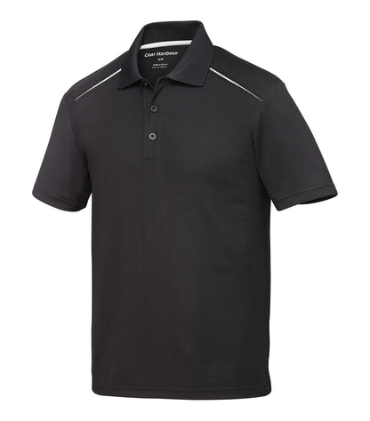 CoalHarbour - COAL HARBOUR® SNAG RESISTANT CONTRAST INSET POLO. - S4002