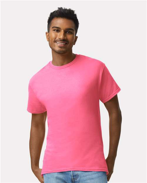 Safety pink ultra cotton tee: unleash toronto live screen printing power. Product code - Safety Pink / S