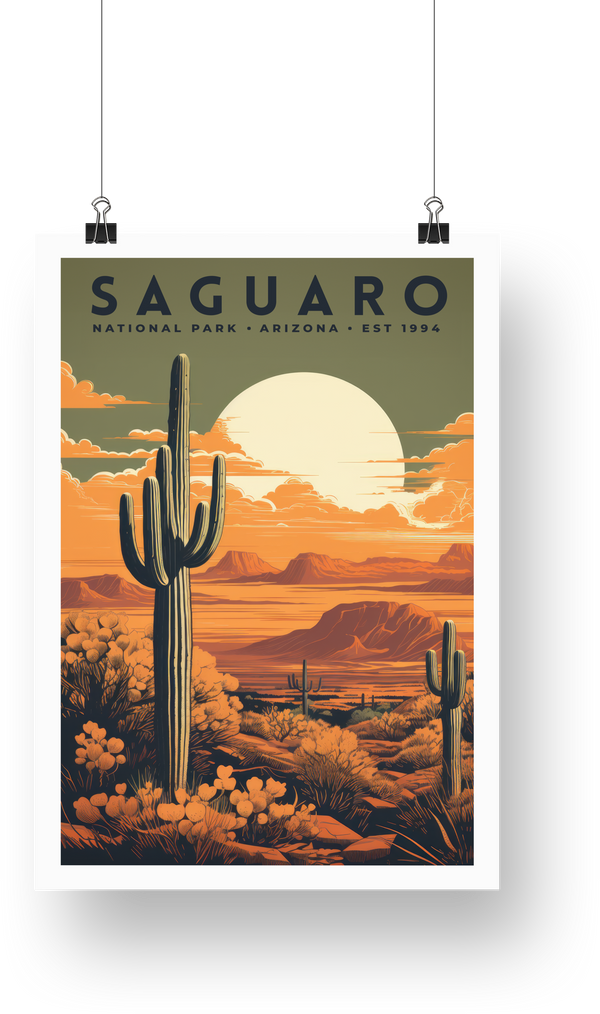 Saguaro National Park Poster - poster