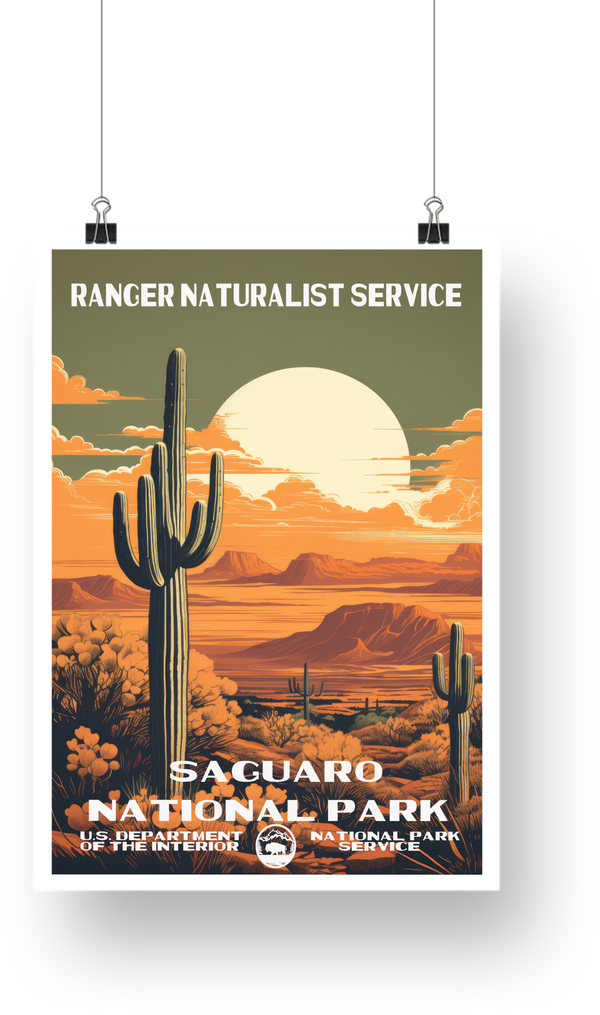 Saguaro National Park Poster - poster