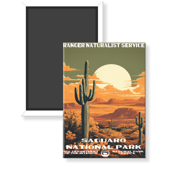 Saguaro National Park WPA Magnet - magnet