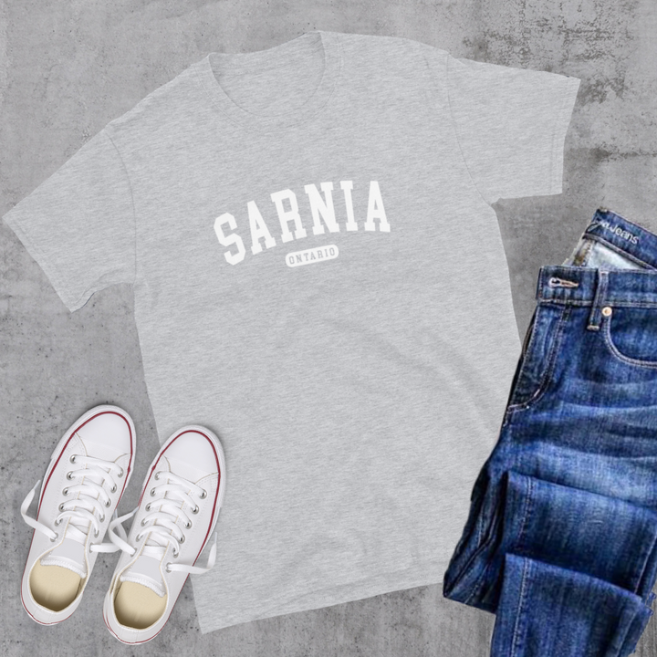 Sarnia ON College Tee - Sport Grey / S