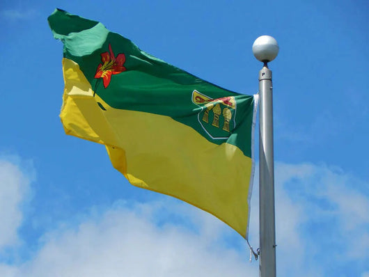 Saskatchewan Flag 3x5 ft - Single Unit - Flag