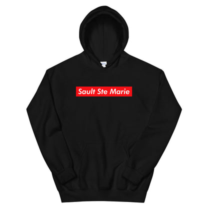 Sault Ste Marie Supreme’d Hoodie - Black / S - Sweatshirts & Hoodies