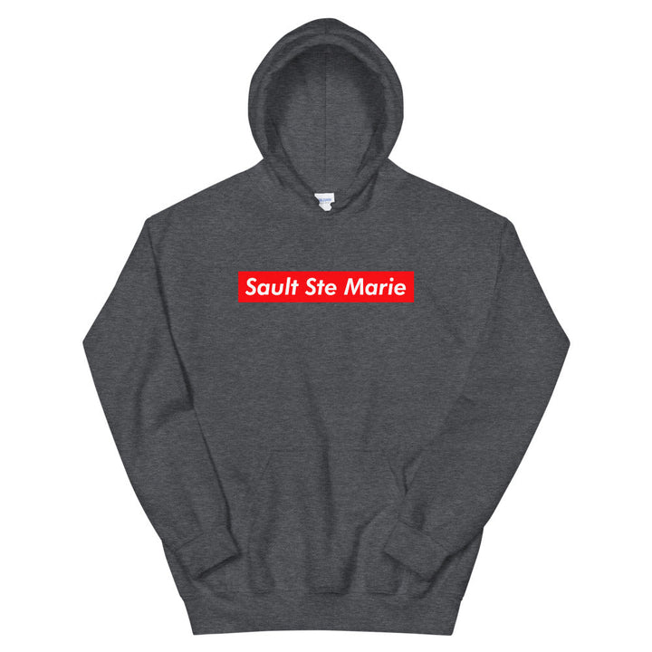 Sault Ste Marie Supreme’d Hoodie - Dark Heather / S