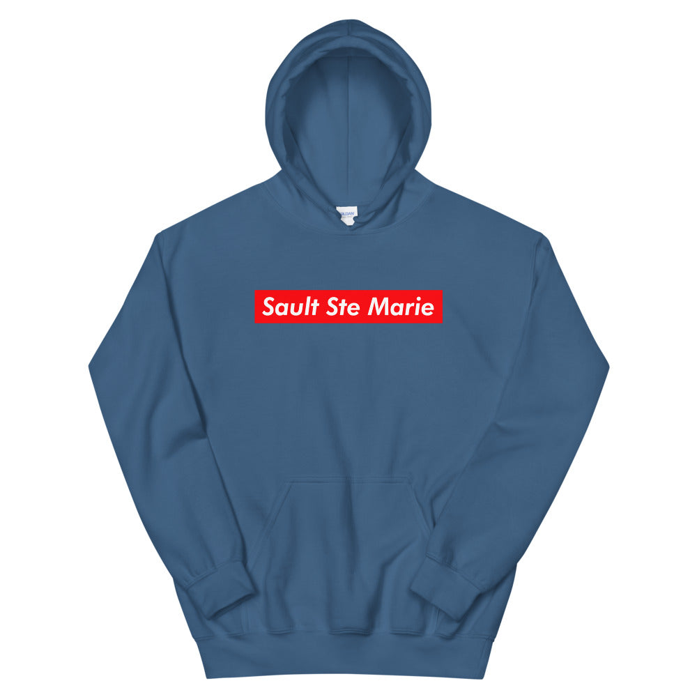 Sault Ste Marie Supreme’d Hoodie - Indigo Blue / S - Sweatshirts & Hoodies