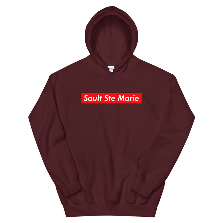 Sault Ste Marie Supreme’d Hoodie - Maroon / S